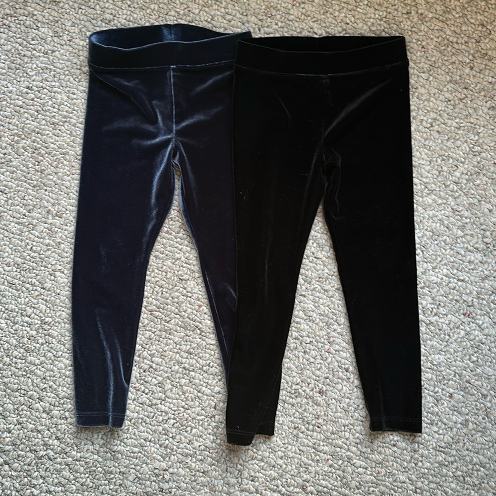 Velour leggings